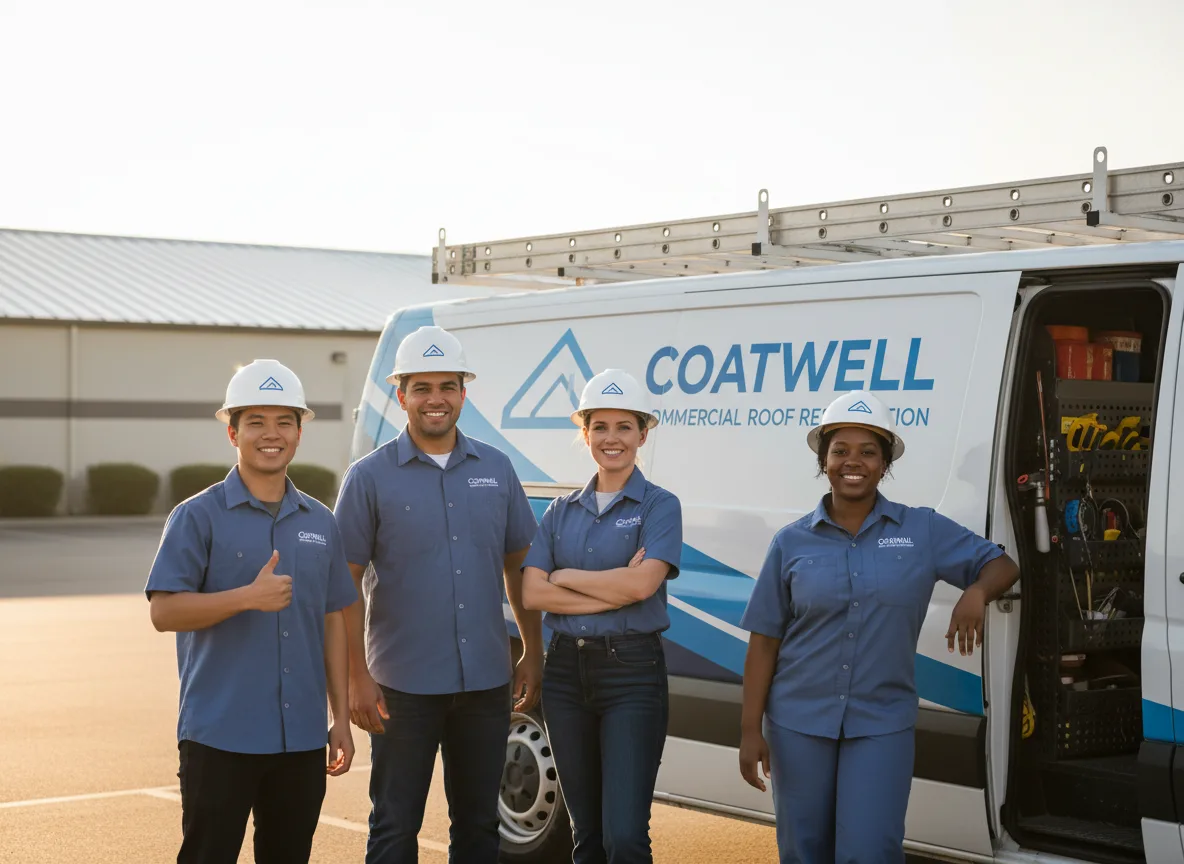 Commercial roof coating company in Ruth, MI